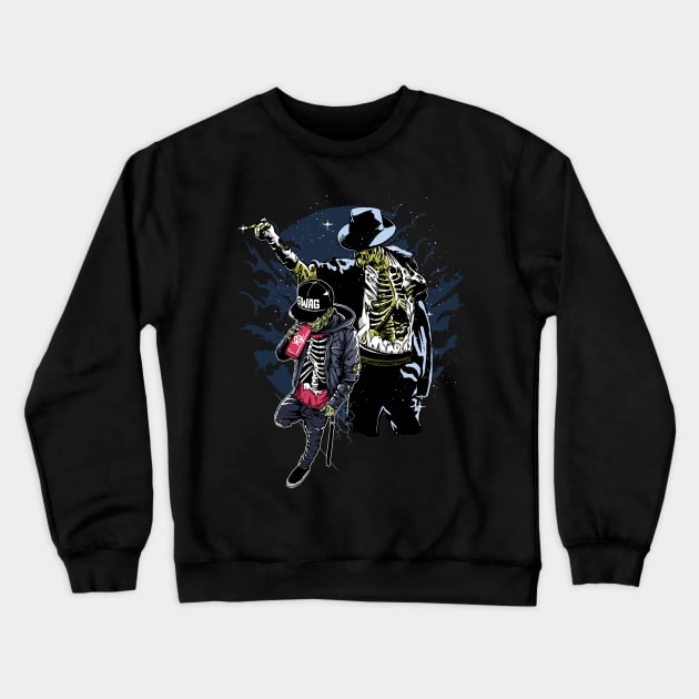 PopSwag Crewneck Sweatshirt by Dark Planet Tees